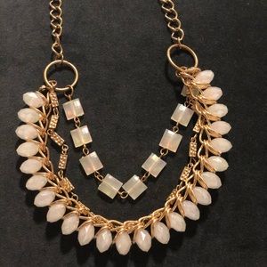 Layered fashion necklace